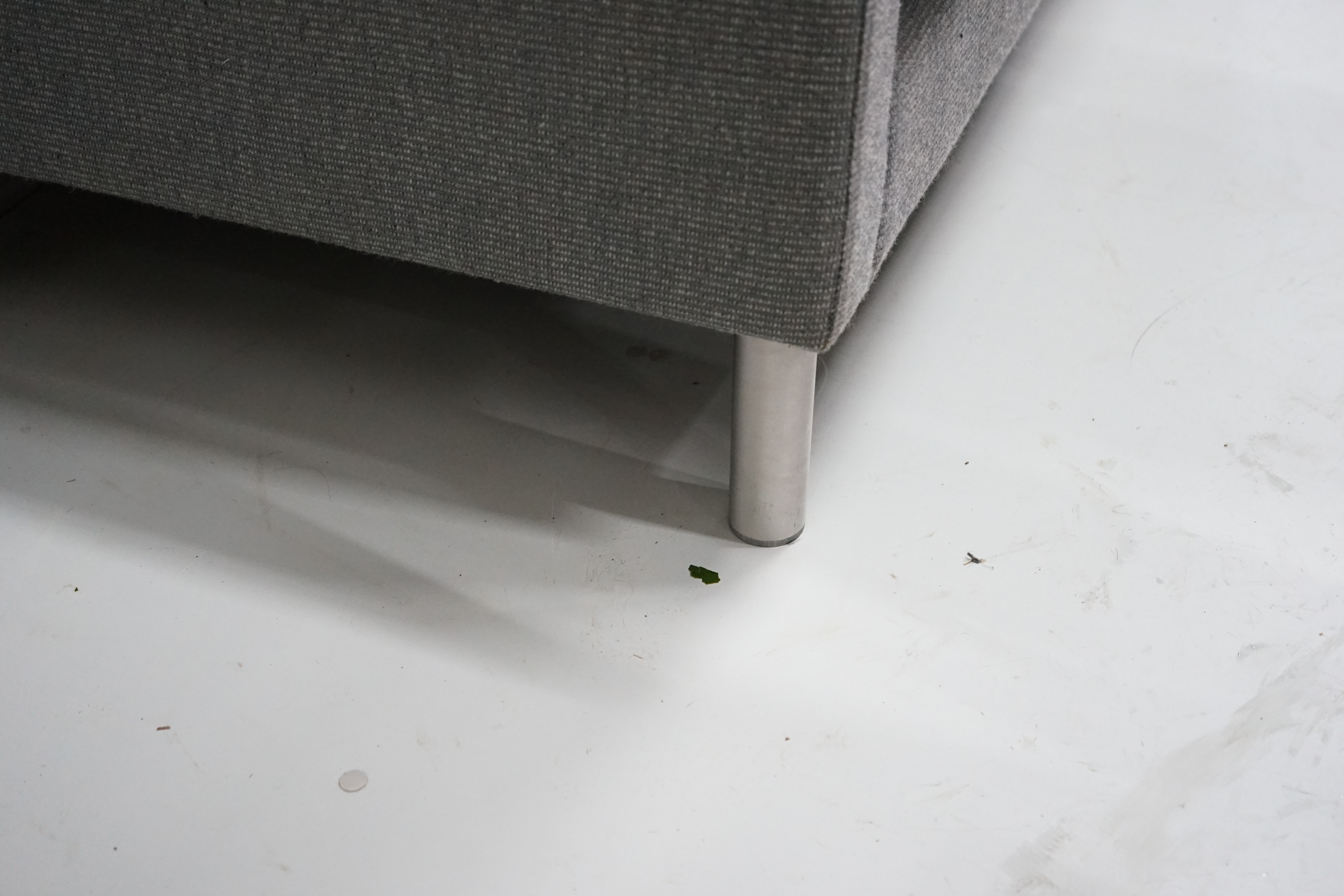 A contemporary Swedese “Solid” three seater settee, length 210cm, depth 80cm, height 78cm
